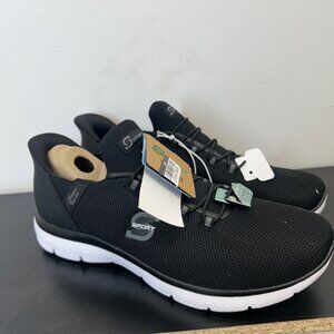 K-17 S Sport by Skechers Size 9.5 Women's Syrka Step-Ins Sneakers in Black